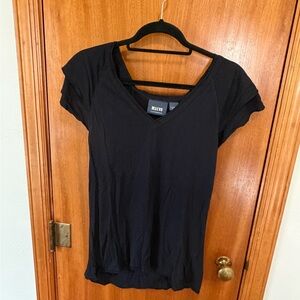 Maeve Black V-Neck Women's Tee